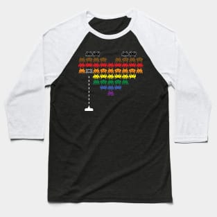 Invasions of the Heart (Rainbow) Baseball T-Shirt